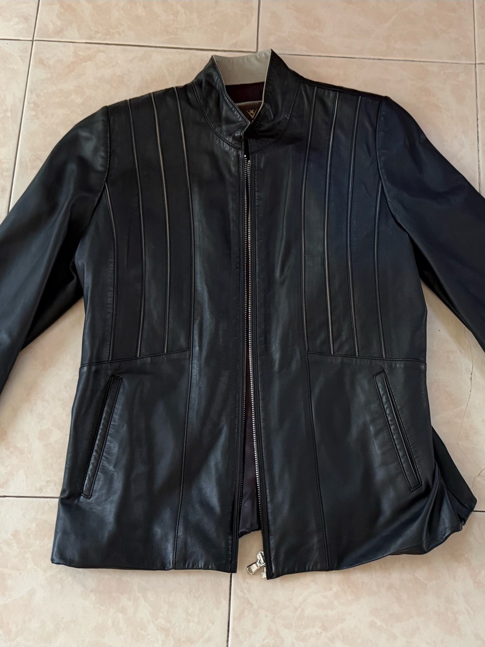 Moda Piel Genuine Lambskin Leather Jacket - Women’s EU 40